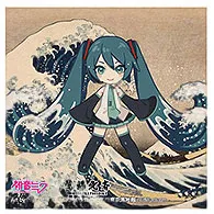 Presence Katsushika Hokusai x Hatsune Miku iXima Sticker The Great Wave off Kanagawa Mini Chara