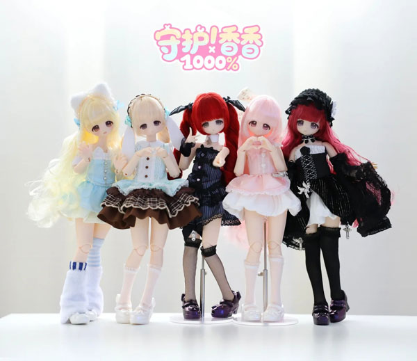 MiraLab "Protect! ShanShan 1000%" Series Complete Doll Collection 4Pack BOX