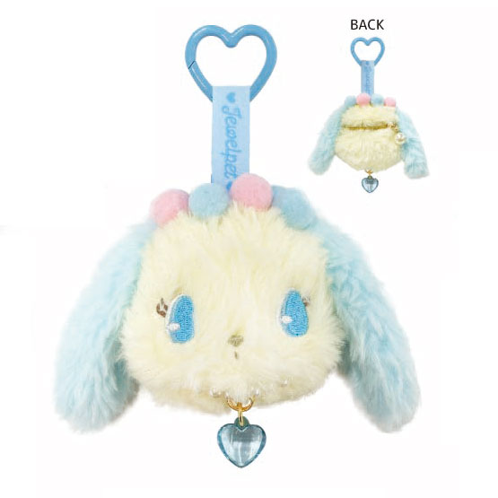 TCP Jewelpet Face Mascot Pouch Sapphie
