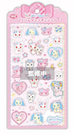 TCP Jewelpet Pukurin Candy Sticker Pink gambar 1