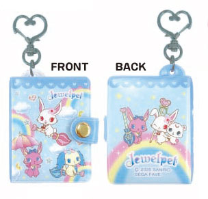 TCP Jewelpet MiniMini Photo Album Keychain Blue
