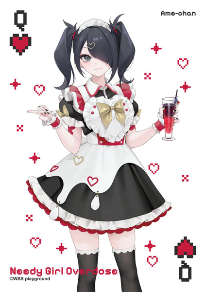 LOTTE CULTUREWORKS NEEDY STREAMER OVERLOAD A3 Waterproof Poster Sweets Ame-chan
