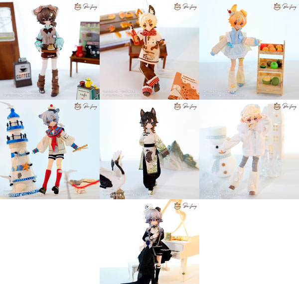 MiraiDolls Box Furry Series Trading Doll 6Pack BOX รูปภาพ 1