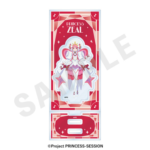 coly Original TV Anime "Princession Orchestra" -favorite series- Acrylic Stand w/Background (Princess Zeal)