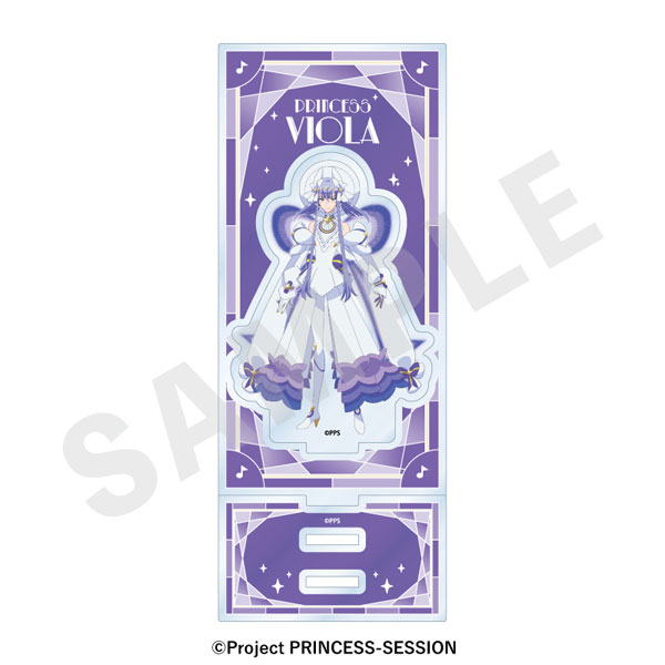 coly Original TV Anime "Princession Orchestra" -favorite series- Acrylic Stand w/Background (Princess Viola)