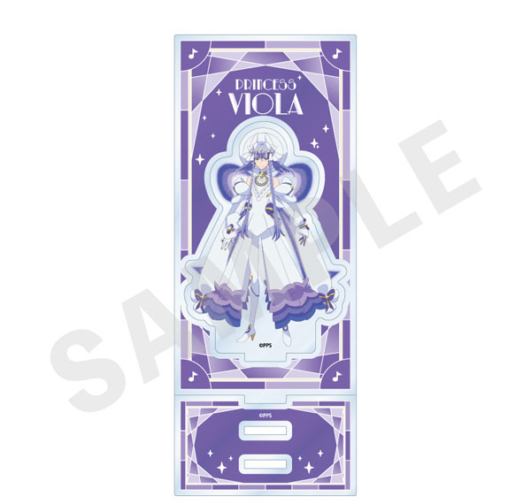 coly Original TV Anime "Princession Orchestra" -favorite series- Acrylic Stand w/Background (Princess Viola) Bild 1