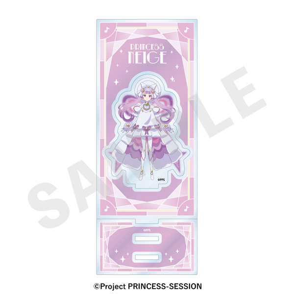 coly Original TV Anime "Princession Orchestra" -favorite series- Acrylic Stand w/Background (Princess Neige)