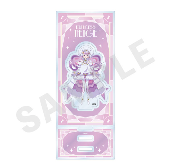 coly Original TV Anime "Princession Orchestra" -favorite series- Acrylic Stand w/Background (Princess Neige) รูปภาพ 1