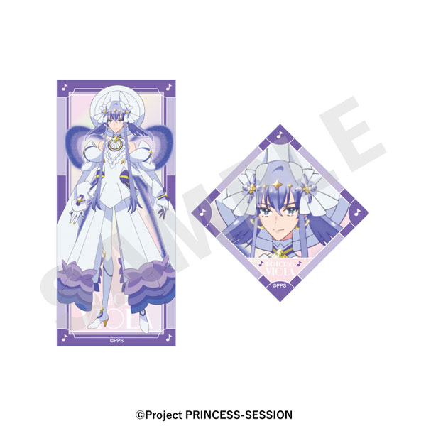 coly Original TV Anime "Princession Orchestra" -favorite series- Aurora Sticker (Princess Viola)