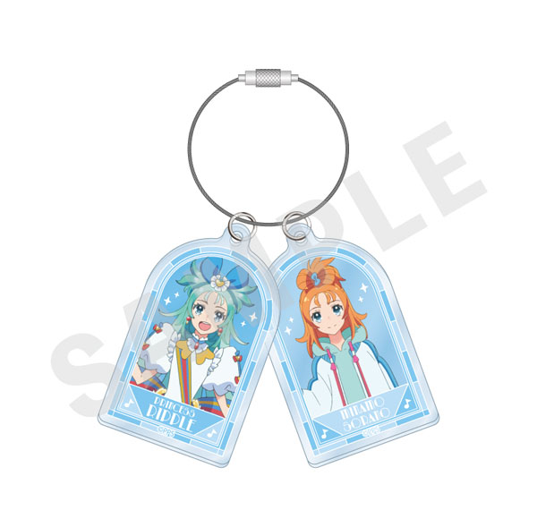 coly Original TV Anime "Princession Orchestra" -favorite series- Wire Acrylic Charm (Princess Ripple) รูปภาพ 1