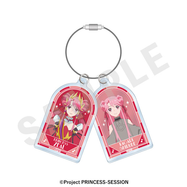 coly Original TV Anime "Princession Orchestra" -favorite series- Wire Acrylic Charm (Princess Zeal)