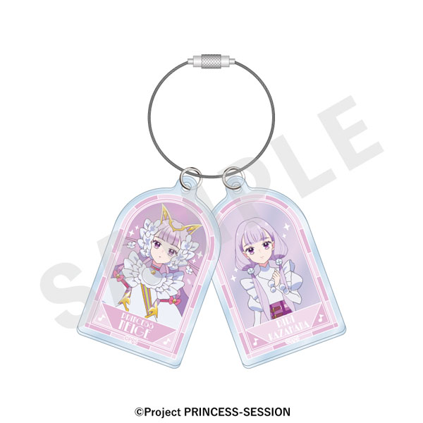 coly Original TV Anime "Princession Orchestra" -favorite series- Wire Acrylic Charm (Princess Neige)