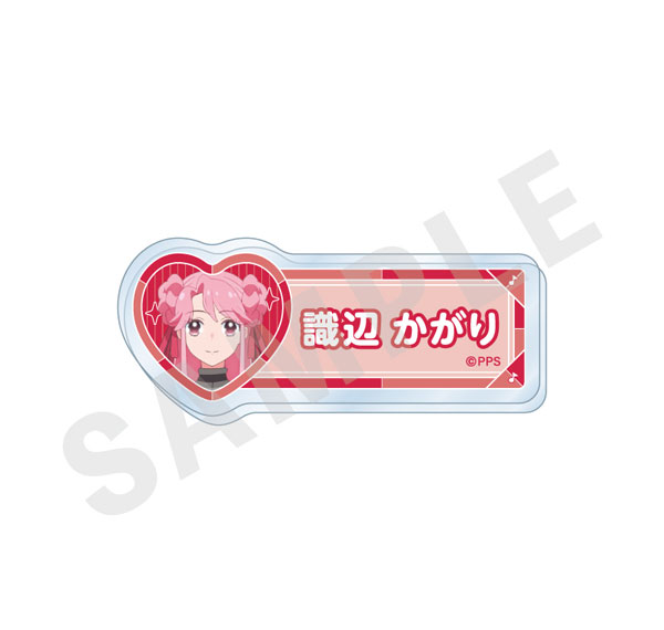 coly Original TV Anime "Princession Orchestra" -favorite series- Name Badge (Kagari Shirube) Bild 1