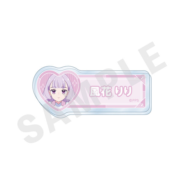 coly Original TV Anime "Princession Orchestra" -favorite series- Name Badge (Lily Kazahana) Bild 1