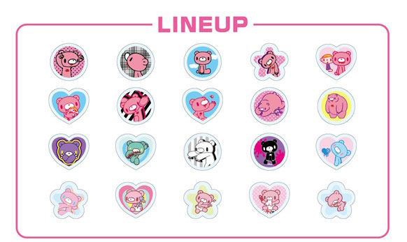 Ost Gloomy Ohajiki Shiny Sticker GLOOMY MIX Bild 1