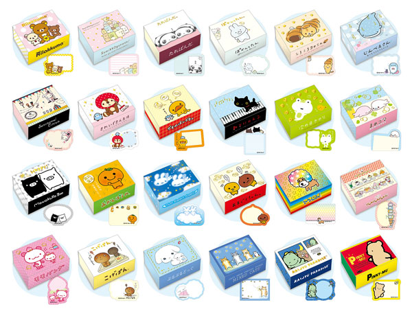 Ensky San-x Universe Mamekko Box 24 Item Set