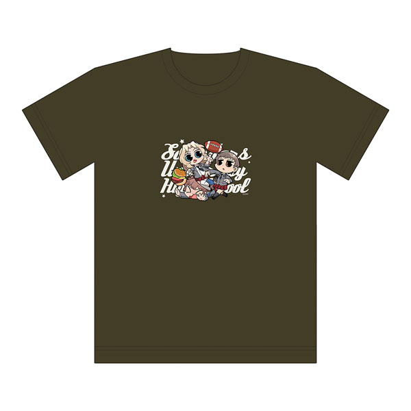 Curtain Damashii [Girls und Panzer das Finale] T-shirt (Saunders University High School) L Size