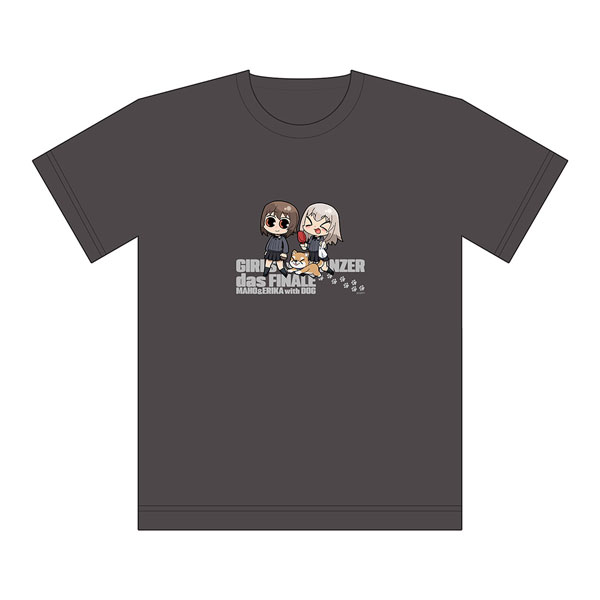 Curtain Damashii [Girls und Panzer das Finale] T-shirt (Maho Nishizumi & Erika Itsumi / Walking) M Size