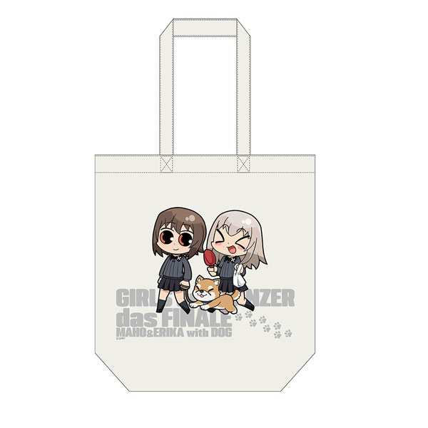 Curtain Damashii [Girls und Panzer das Finale] Tote Bag (Maho Nishizumi & Erika Itsumi / Walking)