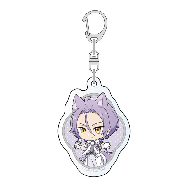 Curtain Damashii [Re:ZERO -Starting Life in Another World-] Acrylic Keychain (Julius / Animal Ears Idol)