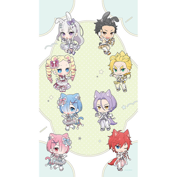 Curtain Damashii [Re:ZERO -Starting Life in Another World-] Split Curtain (Animal Ears Idol)