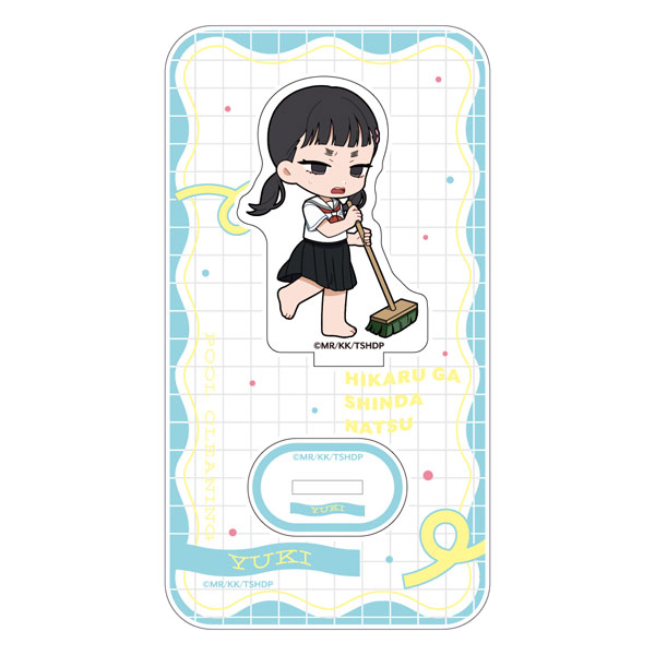 Parflette [The Summer Hikaru Died] Mini Chara Acrylic Stand (Yuki Tadokoro / Pool Cleaning)