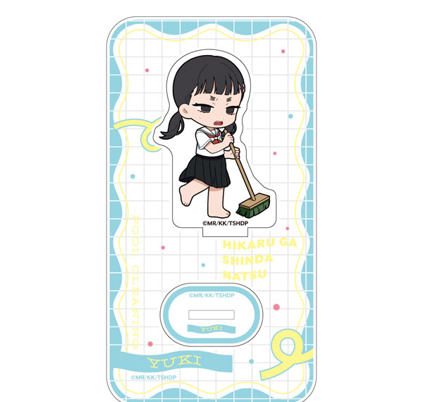Parflette [The Summer Hikaru Died] Mini Chara Acrylic Stand (Yuki Tadokoro / Pool Cleaning) Bild 1