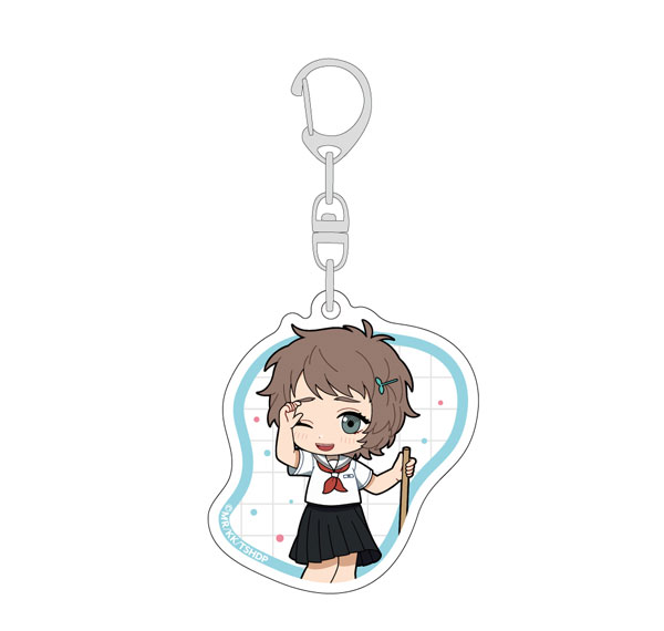 Parflette [The Summer Hikaru Died] Mini Chara Acrylic Keychain (Asako Yamagishi / Pool Cleaning) รูปภาพ 1