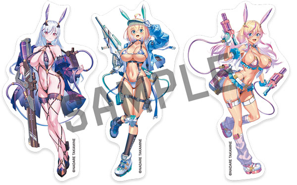 HobbyJAPAN [Exclusive Sale] Bunny Suit Planning Diecut Sticker Swim Shooter Ver.