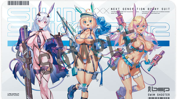 HobbyJAPAN [Exclusive Sale] Bunny Suit Planning Rubber Desk Mat Swim Shooter Ver. รูปภาพ 1