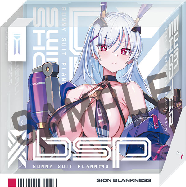 HobbyJAPAN [Exclusive Sale] Bunny Suit Planning 6-sided Acrylic Block Shion Blankness Swim Shooter Ver.