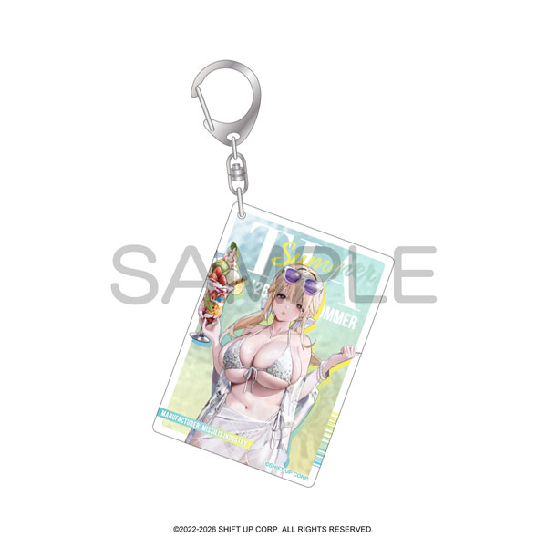 ALGERNON PRODUCT GODDESS OF VICTORY: NIKKE One-Shot Keychain Tia - Sea Lizzie