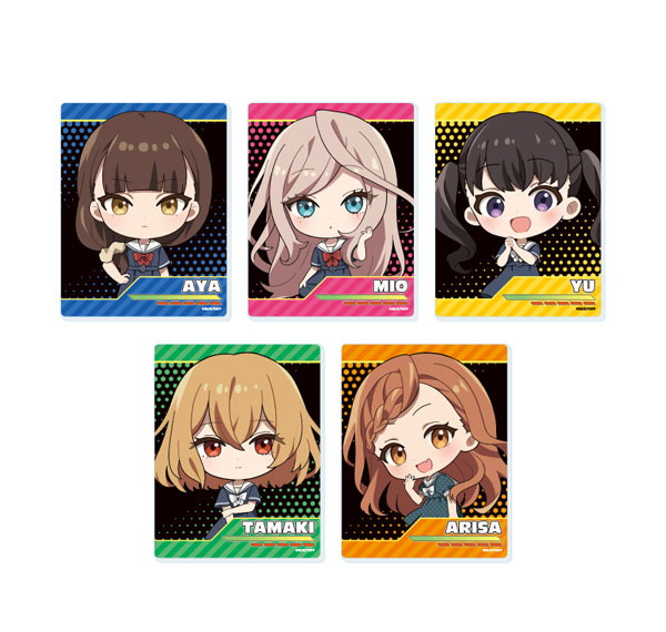 A3 Acrylic Card TV Anime "Taiari Deshita. -Ojousama wa Kakutou Game nante Shinai-" 01/ Official Illustration 5Pack BOX รูปภาพ 1