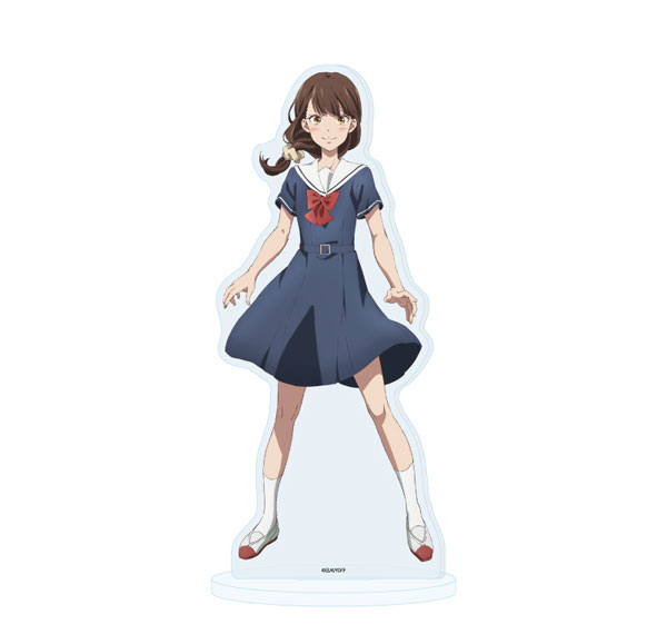 A3 Acrylic Stand TV Anime "Taiari Deshita. -Ojousama wa Kakutou Game nante Shinai-" 01/ Aya Mitsuki (Official Illustration) Bild 1