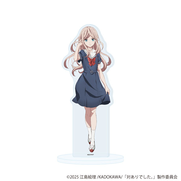 A3 Acrylic Stand TV Anime "Taiari Deshita. -Ojousama wa Kakutou Game nante Shinai-" 02/ Mio Yorue (Official Illustration)