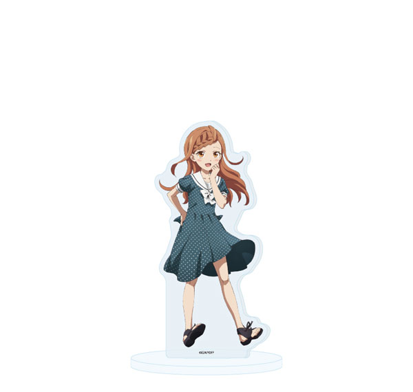 A3 Acrylic Stand TV Anime "Taiari Deshita. -Ojousama wa Kakutou Game nante Shinai-" 05/ Arisa Fujimiya (Official Illustration) รูปภาพ 1