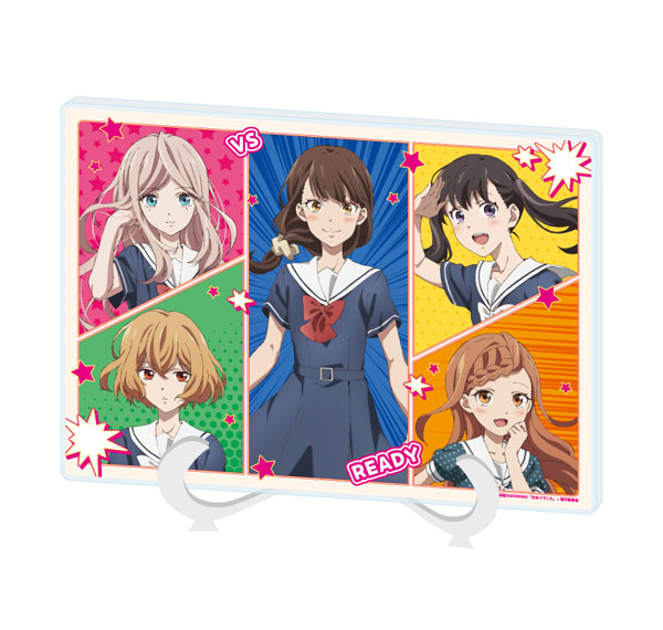 A3 Acrylic Art Board (A5 Size) "Taiari Deshita. -Ojousama wa Kakutou Game nante Shinai-" 01/ Comic Panel Design (Official Illustration) รูปภาพ 1