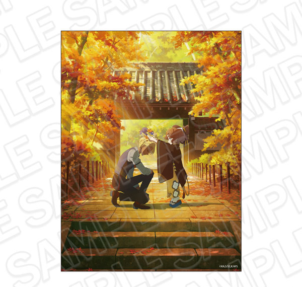 Contents Seed TV Anime "Agents of the Four Seasons Dance of Spring" Canvas Plate Autumn รูปภาพ 1