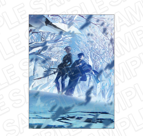 Contents Seed TV Anime "Agents of the Four Seasons Dance of Spring" Canvas Plate Winter รูปภาพ 1