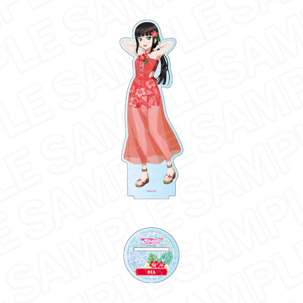 Contents Seed Love Live! Sunshine!! Deka Acrylic Stand Dia Kurosawa Aloha Outfit ver.