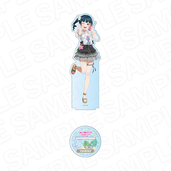 Contents Seed Love Live! Sunshine!! Deka Acrylic Stand Yoshiko Tsushima Aloha Outfit ver.