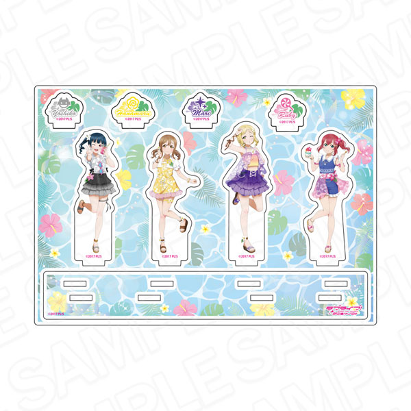 Contents Seed Love Live! Sunshine!! Acrylic Diorama B Aloha Outfit ver.