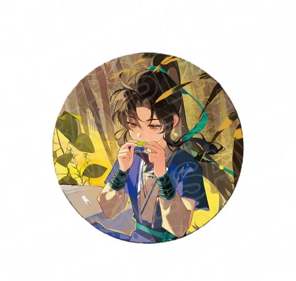 Contents Seed The Husky and His White Cat Shizun: Erha He Ta De Bai Mao Shizun De-Can Badge F vol.2 รูปภาพ 1