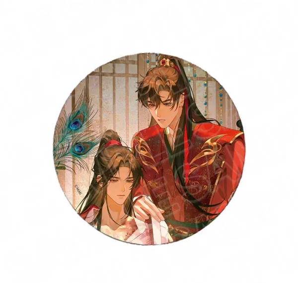 Contents Seed The Husky and His White Cat Shizun: Erha He Ta De Bai Mao Shizun De-Can Badge H vol.1 รูปภาพ 1