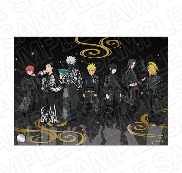 Contents Seed NARUTO Shippuden Mini Acrylic Art Black Coordinate ver. รูปภาพ 1