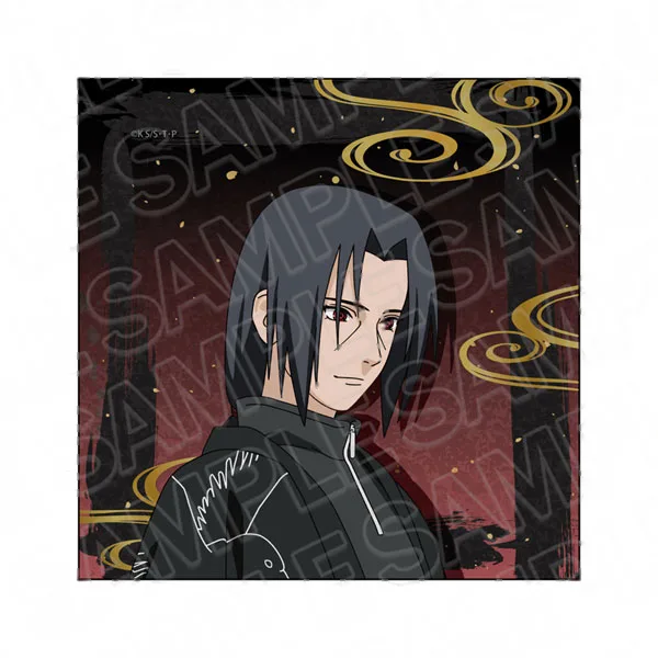 Contents Seed NARUTO-ナルト- 疾風伝 マイクロファイバークロス うちはイタチ 黒コーディネートver. 画像 1