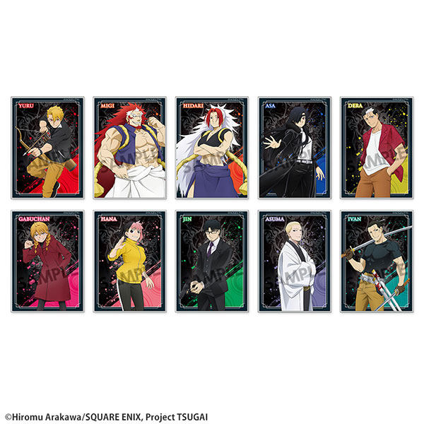 Hobby Stock TV Anime "Daemons of the Shadow Realm" Trading Acrylic Card 10Pack BOX