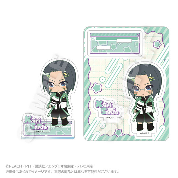 Stella Notes TV Anime "Shugo-chara!" Mini Chara Acrylic Mascot vivid ver. Kairi Sanjou