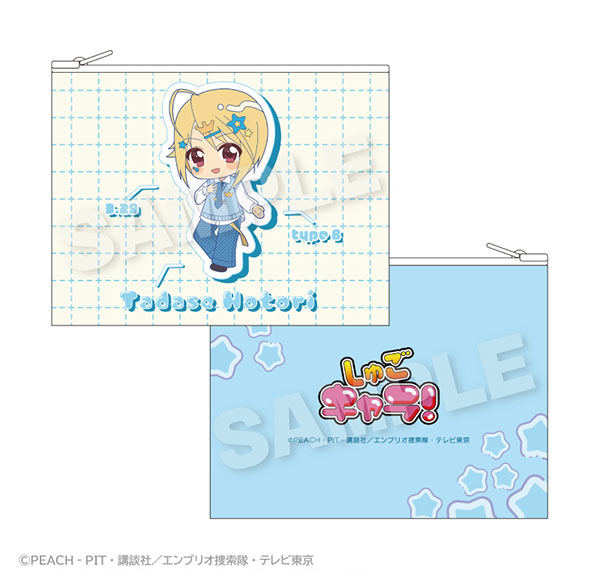 Stella Notes TV Anime "Shugo-chara!" Flat Pouch vivid ver. Tadase Hotori Bild 1