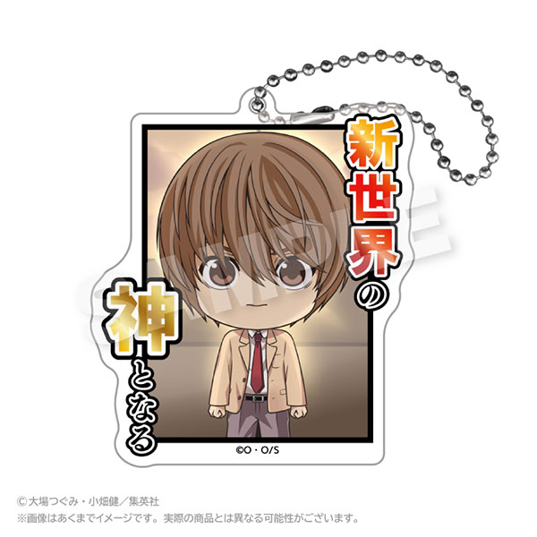 Stella Notes Death Note Acrylic Keychain Famous Scene ver.2 Light Yagami B